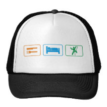 eat sleep -rock climb hat