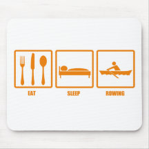 Eat Sleep Rowing Mouse Mat