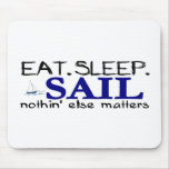 Eat Sleep Sail mousepads