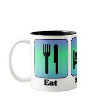 Eat Sleep Sail mug
