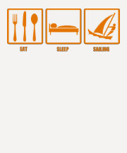 Eat Sleep Sailing Tee Shirts