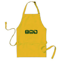 Eat Sleep Saudi Arabia Aprons