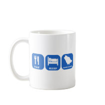 Eat Sleep Saudi Arabia Mugs
