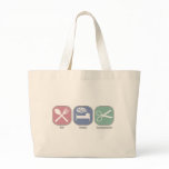 Eat Sleep Scrapbook bags
