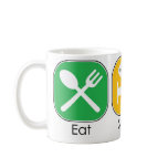Eat Sleep Serve mugs