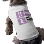 Eat Sleep Shoes - Pink pet clothing