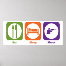 Eat Sleep Shoot Print