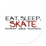 Eat Sleep Skate Sticker