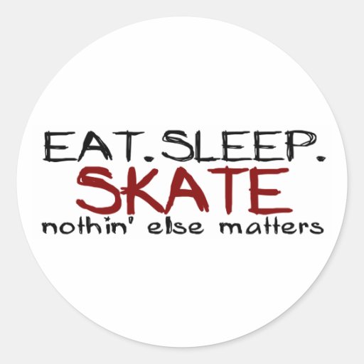 Eat Sleep Skate Sticker