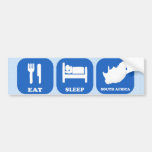 Eat Sleep South Africa Bumper Stickers