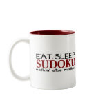 Eat Sleep Sudoku mugs