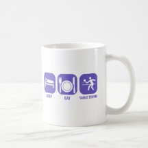 eat sleep table tennis mugs