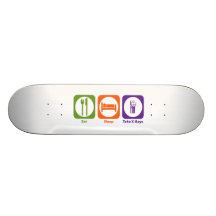 Eat Sleep Take X-Rays Skateboard Decks