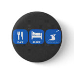 Eat Sleep Trinidad And Tobago buttons