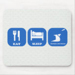 Eat Sleep Trinidad And Tobago mousepads