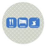 Eat Sleep Trinidad And Tobago stickers