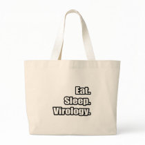Eat. Sleep. Virology. Tote Bags