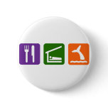Eat Sleep Whale Watching buttons