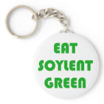Eat Soylent Green keychains