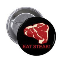 Eat STeak Pin