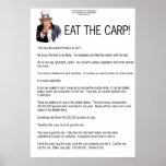 Eat the Carp! Print