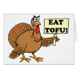 Eat Tofu Greeting Card