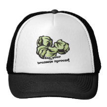 eat your brussels sprouts trucker hat
