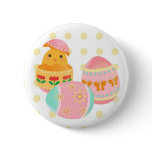Eater Egg Chick Design Botton buttons