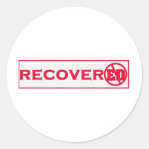 Eating Disorder Recovery Gear Round Stickers