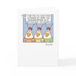 EAVESDROPPING CHICKENS cards