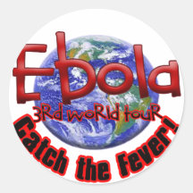 Ebola 3rd World Tour Sticker