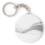 Ebony Waves Keychain