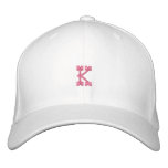 EC EMBROIDERED ALPHABET HATS FOR HIM/HER BASEBALL CAP