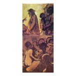 Ecce Homo By Daumier Honoré Rack Card Template