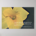 Ecclesiastes 7:9 Scripture Poster Print