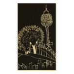 echidna Moonlight Fine Dining Card business cards