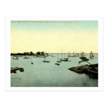Echo Bay, New Rochelle NY 1910 Vintage Postcard