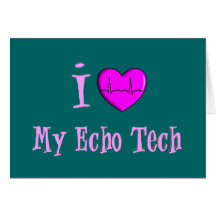Echo Tech Gifts "I Love My Echo Tech" Cards