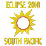 Eclipse 2010 Shirt with extra text embroidered shirts
