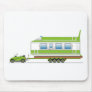 Eco Car House Boat Mousepad