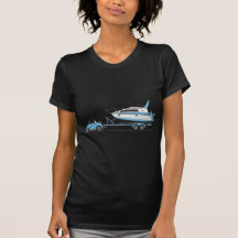 Eco Car Power Boat Tees