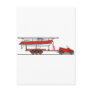 Eco Car Sail Boat Postcards