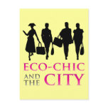 Eco-Chic and the City postcards
