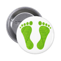 Eco footprints pin