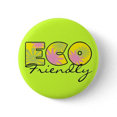 ECO Friendly Button by jsoh
