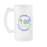 Eco-Friendly Chick Lets Go Green Coffee Mugs