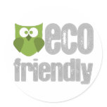 Eco Friendly design! stickers