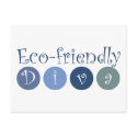 Eco-friendly Diva postcards