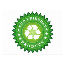 Eco Friendly Product Post Card