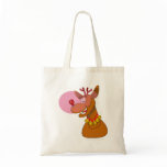 Eco-friendly Rudolph Reindeer Red CFL Christmas bags